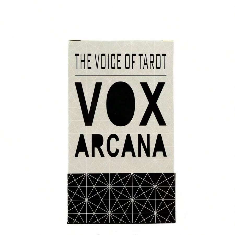 The Voice Of Tarot: Diverse Aesthetics, Traditional Rider-Waite Interpretations, Beginner-Friendly, Perfect For Halloween And Tarot Enthusiasts - Black - View 1