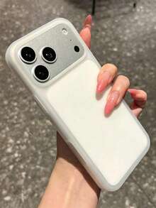 Matte Skin-Friendly Jelly Soft Phone Case Compatible With Iphone 17 Pro Max 17 Pro 17 16 15 14 13 Ultra-Thin Liquid Silicone Shockproof Protective Back Cover - White - View 2
