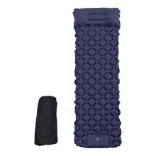 Portable Camping Inflatable Sleeping Pad With Integrated Pillow, Compact Ultra-Light Foldable Air Mattress For Outdoor Hiking, Picnic And Tent Use (Style/Color Randomly Shipped) - Multicolor - View 8