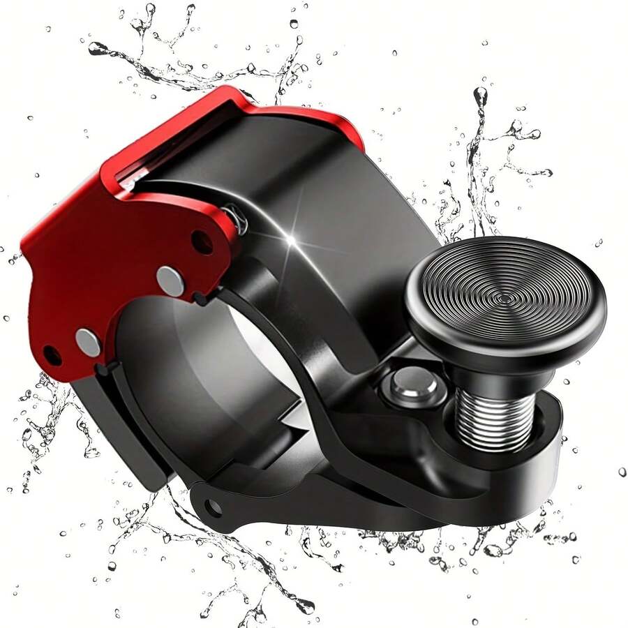 Loud And Clear Stainless Steel Bicycle Bell, Ensures Riding - Handlebar Ring Design, Crisp Sound, Enhances And Bicycle Accessories With Multiple Color Options - Multicolor - View 1