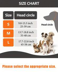 1pc Adjustable Dog Ear Muffs, Noise-Canceling Anxiety Relief Design, Suitable For Thunder, Fireworks, Travel, Comfortable For Medium To Large Dogs - Multicolor - View 4