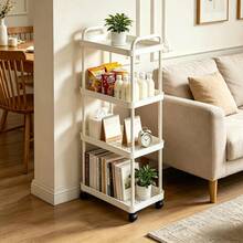 Portable Shopping Carts - White - View 3