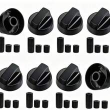8pcs Universal Stove Knob Replacement Set, Includes 24 Accessories Suitable For Gas Stoves, Electric Ovens And Thermostats, Heat-Resistant Control Knobs, Designed For Stoves, Cooktops And Kitchen Appliances - View 11