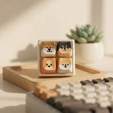 POKOJA LAND 1P Dog Keycap 3D Printed Base Detachable Personalized Keycap Mechanical Keyboard Test Switch Stress Relief Button - Multicolor - View 5