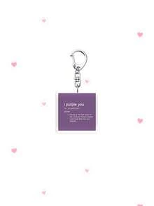 1/6pcs Cartoon Comeback Themed Keychain/Friendship Arirang Album Keychain Includes Character Shaped Pendant Fun Accessory And Fan Gift Suitable For Party Favors ARMY Bag Charm Decoration - Multicolor - View 6