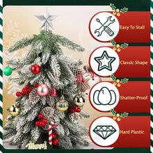 3pcs Mini Christmas Tree Top Star, Christmas Tree Decor Star, Suitable For Small Christmas Ornaments, Holiday Home Decor Tree Top Star - Star - View 7
