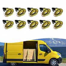 YUNRUX 4" X 5' Yellow Heavy-Duty Winch Strap With Flat Hook For Pickup Truck - A - 查看 7