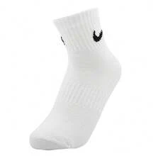Nike LOGO Solid Color Athletic Training Breathable Comfortable Sweat-Wicking Versatile Short Socks Unisex White - White - View 3