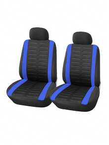 Juego completo de 9 piezas/4 piezas de fundas para asientos de coche, asientos delanteros y banco trasero, protector de asientos de coche de poliéster | Compatible con airbag para coches y - ZYT[Estilo 29] - Ver 16