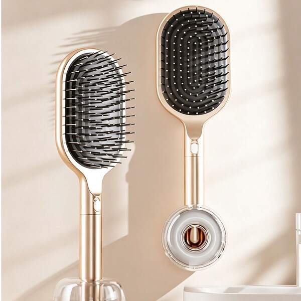 Premium Steel Needle Air Cushion Hair Brush For Voluminous High Crown, Women's Long Hair Styling Massage Scalp Brush