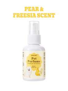 GJYC PET Dog & Cat Cologne Spray, Pear & Freesia Scent – Long-Lasting Pet Perfume For Odor Control, Quick-Dry Grooming Spray For Fresh Coat Between Baths - Pear & Freesia - View 7