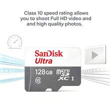 SanDisk Ultra Micro SD 記憶卡，U1 C10 記憶卡，適用於手機/平板電腦，SDSQUNR - 查看 5