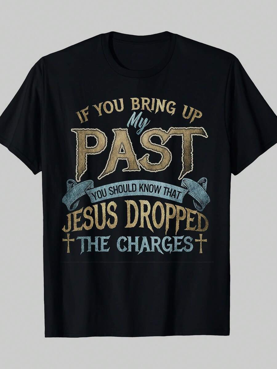 Men T-Shirts - Black - View 1