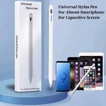 Stylus Pen Compatible With IPad/Android Phone/Tablet, Smooth Writing, Fast Charging, High Precision High Sensitivity Capacitive Pen, For IOS Tablet, Universal For 95% Of Touchscreen Devices On The Market, (Standard Equipped With 2 Replacement Tips, Type-C Charging Cable) Suitable For Learning, Business, Gaming, Smooth Writing Without Ink Interruption, Relax Fingers And Improve Accuracy, Note-Taking Pen, Business Pen, Fashion Pen, Professional Stylus Pen, Premium Design, Includes Replacement Tips, Capacitive Touch Pen, Office Staff, Professionals, Battery Capacity 90mAh - Multicolor - View 3