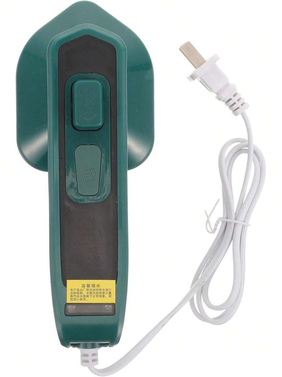 Vaporizador de Ropa Portátil STAHAD, Plancha de Vapor Pequeña para Viajes, Eliminador de Arrugas Vertical Compacto, Suavizante Eficiente con Enchufe Estadounidense para Hogar y Vacaciones - Negro - Ver 1