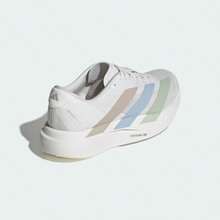 Adidas Sepatu Lari Maraton Pria Profesional Adizero Evo SL M Terbaru - Putih/Cokelat kehijauan kebiruan - View 6