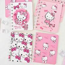 Sanrio Authorized Kuromi 2/4pcs A5/A7 Spiral Notebooks, Colorful Lined Cover And Inner Pages Design, Suitable For Office, Accounting, Study Notes, Student Gift And Back To School Essential - Multicolor - View 2