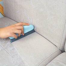 Cepillo de cerdas de goma antiarañazos para eliminar pelo de mascotas, quitapelo universal fuerte para gatos y perros, limpia eficientemente muebles, alfombras, asientos de coche, mango de plástico ergonómico y duradero, material compacto para mascotas, herramienta de aseo fácil de limpiar para el hogar, quitapelo para amantes de los gatos - Multicolor - Ver 5