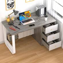 Desk And Drawer Storage - Black - View 6