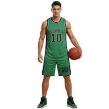 Men's Adult Sports Set: T-Shirt With Basketball Shorts - Verde Sport - View 1
