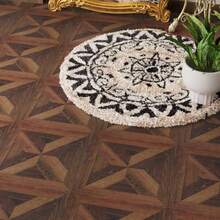 Vinyl Flooring - Dark Brown - View 7