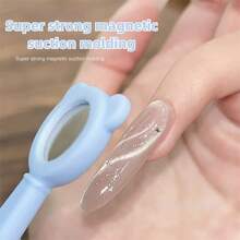 MIANEL GEL Best-Selling 7-In-1 Cat Ear Shaped Nail Art Magnet Tool, Multi-Functional New Design, Strong Magnetic Force, Cute Versatile Nail Art Accessory, Suitable For Salon And DIY Nail Art, Beginner Friendly - Multicolor - View 8