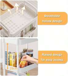 Portable Shopping Carts - 4-tier - View 5