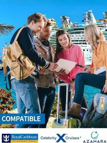 4PCS Cruise Luggage Tag Holders, Perfect Travel Companion For Smooth Embarkation! Must-Have Cruise Accessory To Protect Tags Against Tearing & Loss. - Clear - View 10