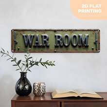 1pc Vintage Sword Battle Game Room Wall Decor - Distressed Metal Strategy Board Game Decoration, Suitable For Bar, Cave And Christmas Decor - Collectible Retro Style, 2D Flat Design, Random Hole Position - A - View 6