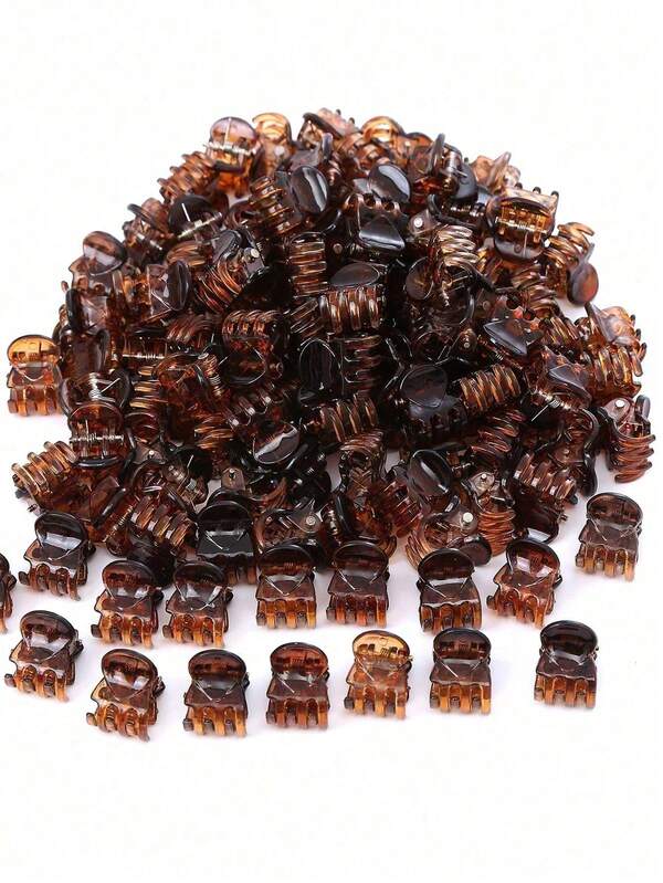 Mixed Color Mini Hair Clips, Suitable For Women's Hairstyles And Decorative Hair Accessories, Strong Grip, Can Fix Bangs. This Hair Accessory Is Suitable For Daily Wear And Is An Essential Item For Girls' Back To School Season.