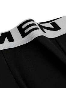 8pcs Men's Soft Flat Cornered Underwear, Comfortable - Lightweight Fabric, Suitable For Casual Wear At Home, Suitable For All Seasons Men's Underwear. - Multicolor - View 8