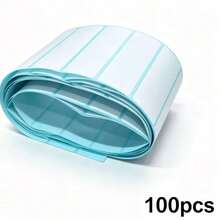 2000pcs/1000pcs/200pcs/100pcs 70*20mm Solid Color Label Stickers, Easy To Use And Multipurpose Self-Adhesive Labels, Suitable For Office And Student Labels, Barcode Printing Paper, Random Mixed Colors, School Supplies, Back To School - 1 Set - View 8