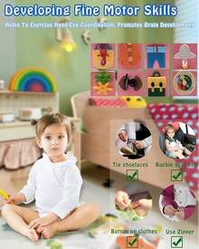 Kids Magnetic & Felt Playboards - Blue - View 7