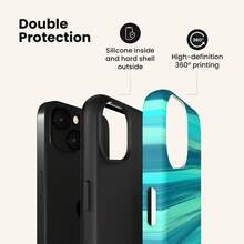 VESPOP Casing Ponsel Bergaris Blok Warna Gaya Retro INS, Pelindung Anti Jatuh Full Cover - Untuk iPhone 18/17/16/15/14/13/12/11 Pro Max/Pro Plus/12 Mini/13 Mini, Kompatibel dengan Galaxy S26 S25 S24 S23 S22 S21 Plus Ultra, Kompatibel dengan Pixel 8 9 10 PRO - Warna Campuran 1 - View 3