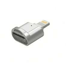1 buah Adaptor Pembaca Kartu Micro TF, Kompatibel dengan iPhone/Adaptor Pembaca Kartu OTG ke Micro TF, Pembaca Kartu Penyimpanan untuk iPhone 14 Pro Max/14 Pro/14 Plus/14/13/12/11/XS/XR/8/7/6 Series - View 9