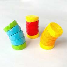 Creative Fingertip Twist Magic Tower Stress Relief Toy, Colorful Stackable Gyro, Interactive Sensory Decompression Toy - Multicolor - View 8