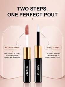 CHANEL 香奈兒 LE ROUGE DUO ULTRA TENUE 長效持久唇彩 -186 裸粉色 -4.5ml-0.15FL.OZ. -3.5ml-0.11FL.OZ. - Colour -186 PINK NUDE -4.5ml-0.15FL.OZ. -3.5ml-0.11FL.OZ. - 查看 6