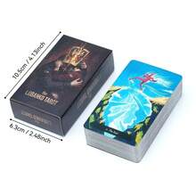 The Lubanko Tarot: In-Depth Emotional Readings, Exploration Of Self-Identity, Psychological Healing, Art Card Collection, And Deep Analysis Of The Subconscious - Black - View 3