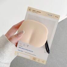 Funny Quirky Elastic Butt Pendant Earphone Case Compatible With Samsung Buds4/4Pro Fashion Creative Earphone Shell/Minimalist Earphone Shell/ Earphone Sleeve/ Earphone Case - Apricot - View 3