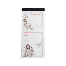 JotBox Buku Memo Bergambar Gadis Pengejar Cahaya, Kertas Bahan Kolase Scrapbooking Vintage yang Dapat Disobek, Kertas Latar Belakang yang Dapat Ditulis - Gadis yang Mengejar Cahaya - View 5