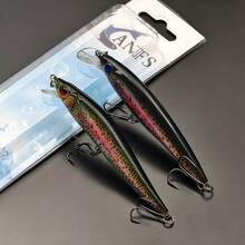 ANFS 2pcs Fishing Lure Assorted Pattern, Realistic Fishing Bait For Freshwater Saltwater Fishing - Multicolor - View 9