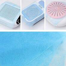 100pcs Disposable Nail Art Vacuum Dust Collector, Non-Woven Filter Paper, Pink/Blue/White Paper, Manicure Machine Dust Filter Paper, Manicure Tools Accessories - Set - View 9