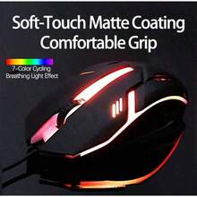 AOC Kombo keyboard dan mouse berkabel KM100, tersedia dalam warna hitam dan putih, plug and play, tahan air IPX4, desain ergonomis, kompatibel dengan PC Windows. - View 3