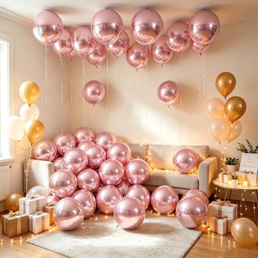 10 Inch 4D Football Balloon Kids Toy Balloon Competition World Cup Decoration Birthday Party Holiday Decor - Pearlescent Powder - View 1