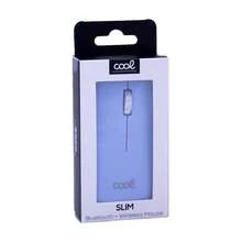 Ratón Inalámbrico COOL Slim Silencioso 2 en 1 (Bluetooth + Adap. USB) Celeste - Ver 5