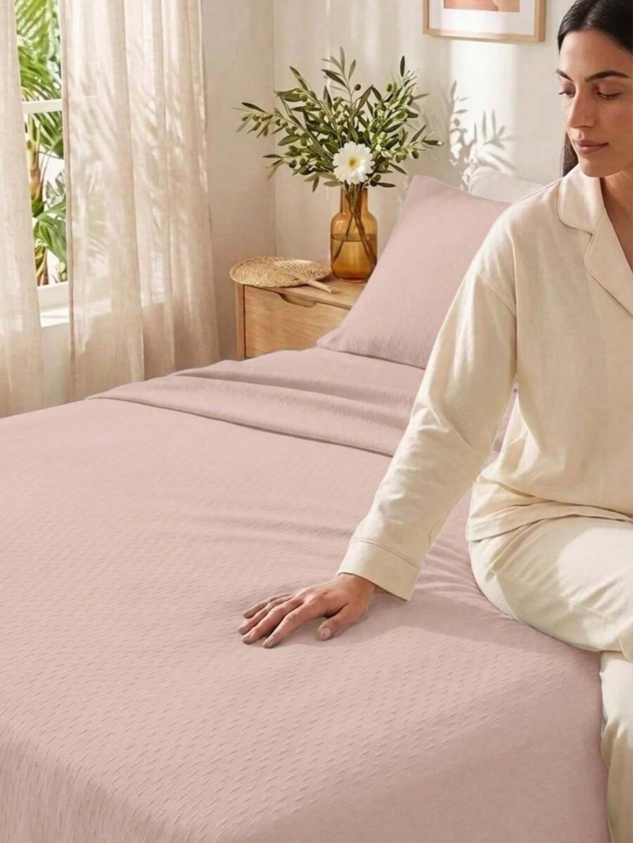 Calmera Double Bedspread Pike | Light Thin Cool - Bedspread - Pink - View 1