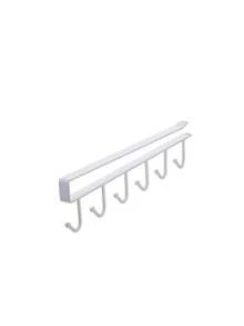 10/1pc Hat Rack, Belt Rack, Wardrobe Organizer Rack With 6 Hat Hooks, Easy Installation No Drilling Required, Suitable For Storing Towels, Hats, Bags, Scarves And Other Home Accessories, Bedroom Supplies - Multicolor - View 11