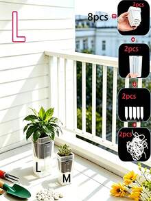 Self-Watering Transparent Planter Set, Mini Indoor Flower Pot With Water Level Indicator 1pc/4pcs/2pcs - Self-watering Flower Pots - View 16