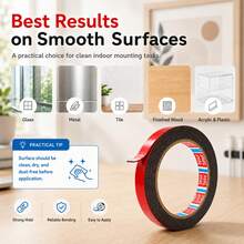 Tesa Protable Double Sided PET Tape High Adhesion Strong Thin Polyester For Industrial Electronics Splicing Mounting Fixing - 10mm X 5m - View 1