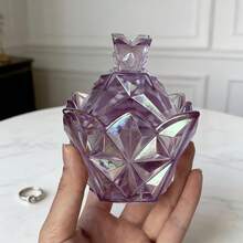 3D 鑽石金字塔不對稱刻面帶蓋收納盒矽膠模具，環氧樹脂水晶珠寶收納盒模具，DIY 水泥石膏蠟燭台容器模具，家居裝飾禮品 - 多款式 - 查看 7